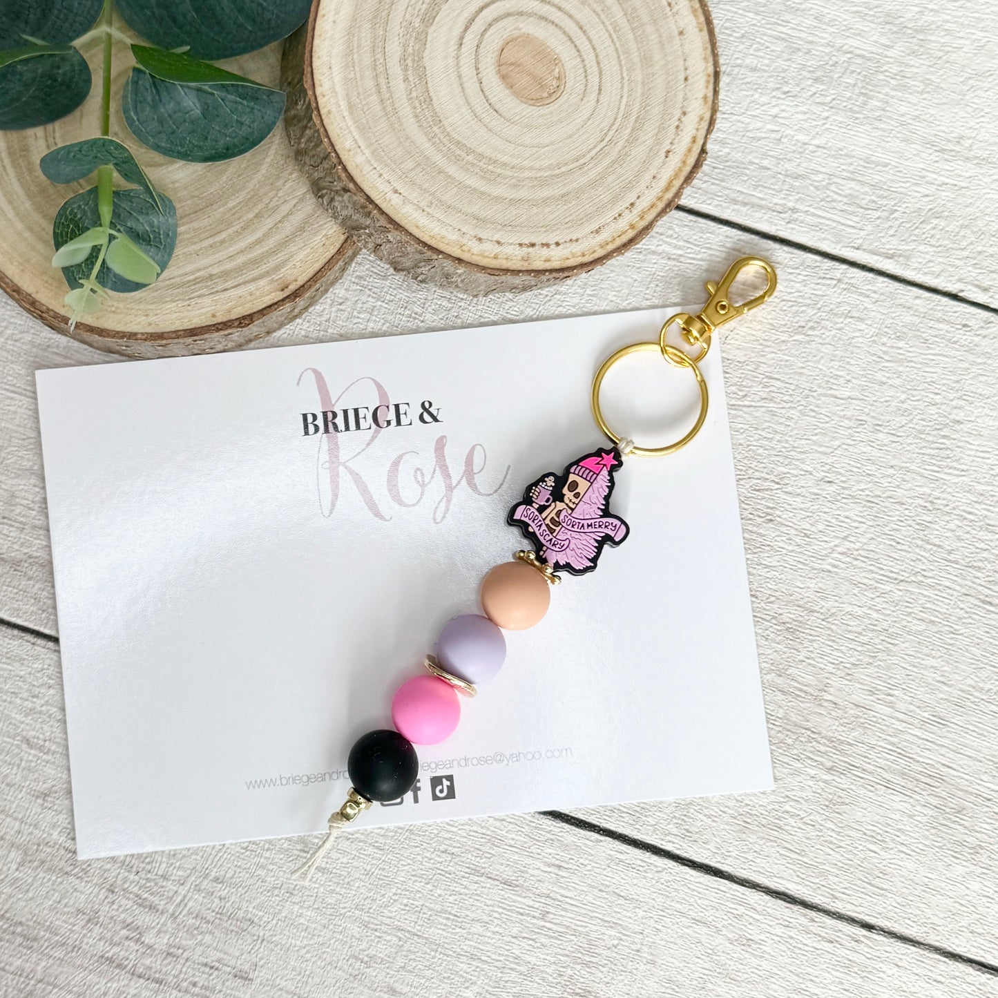 Merry & Scary Keyring