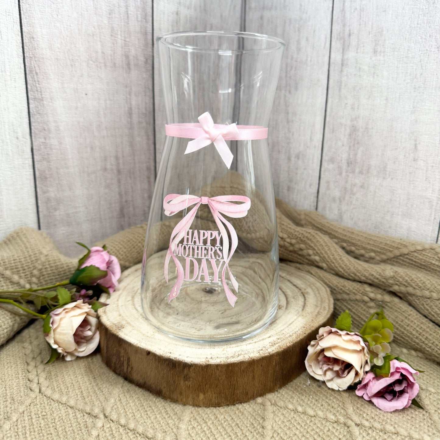 Mother’s Day Bow Vase