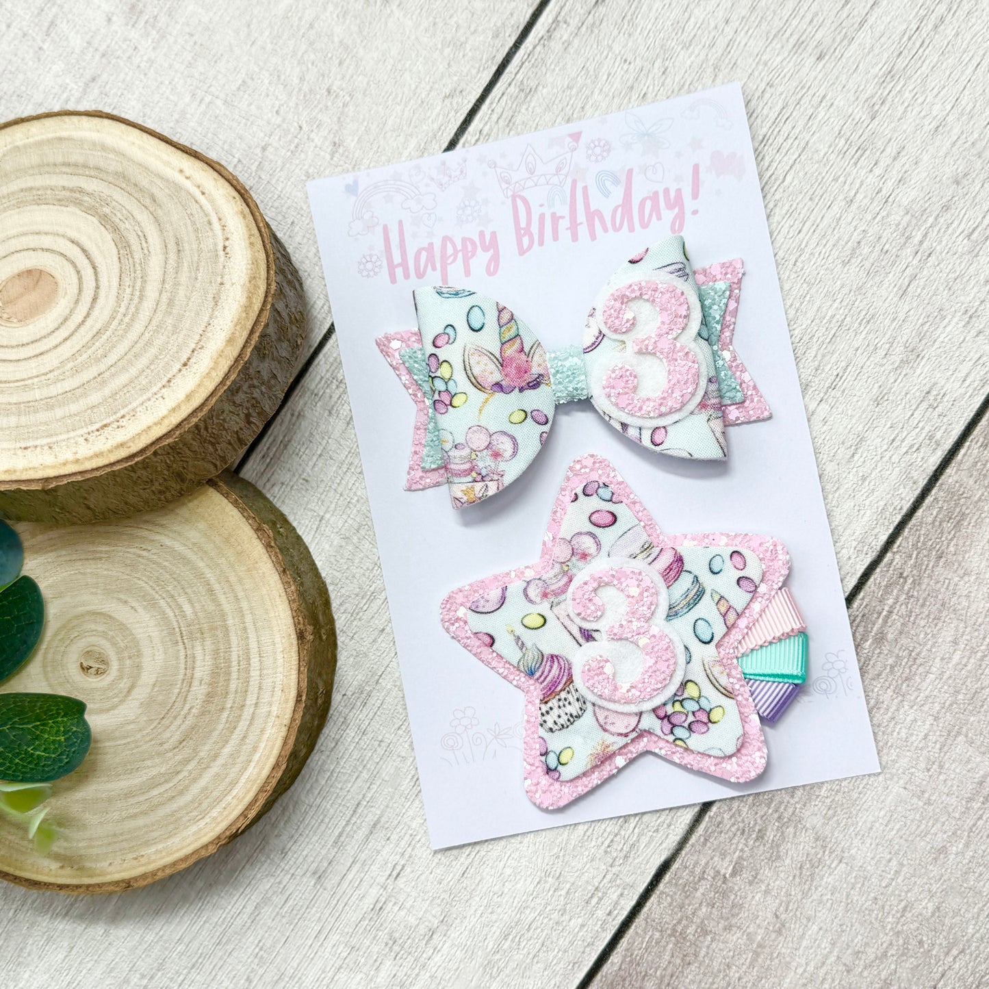 Birthday Set - unicorn party