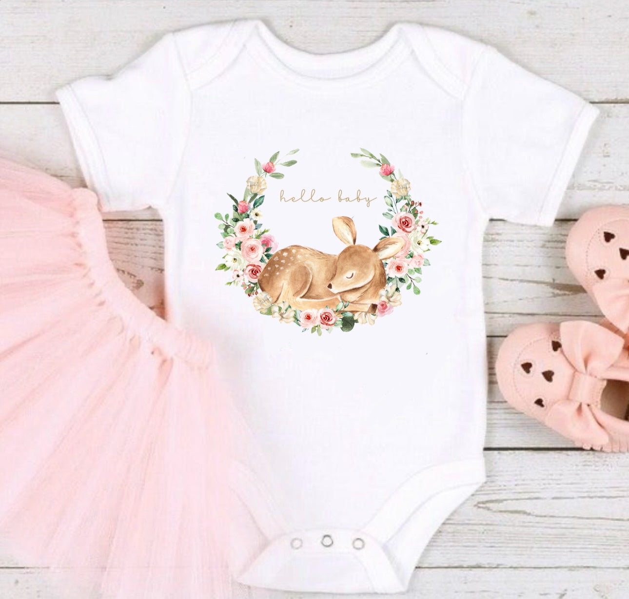 Hello Baby new baby Vest
