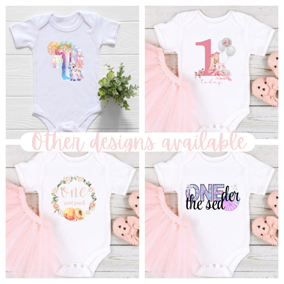 1 Deer 1st Birthday Vest