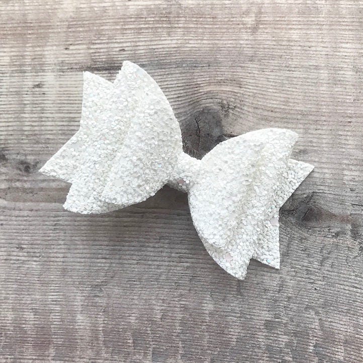Belle Bow - white
