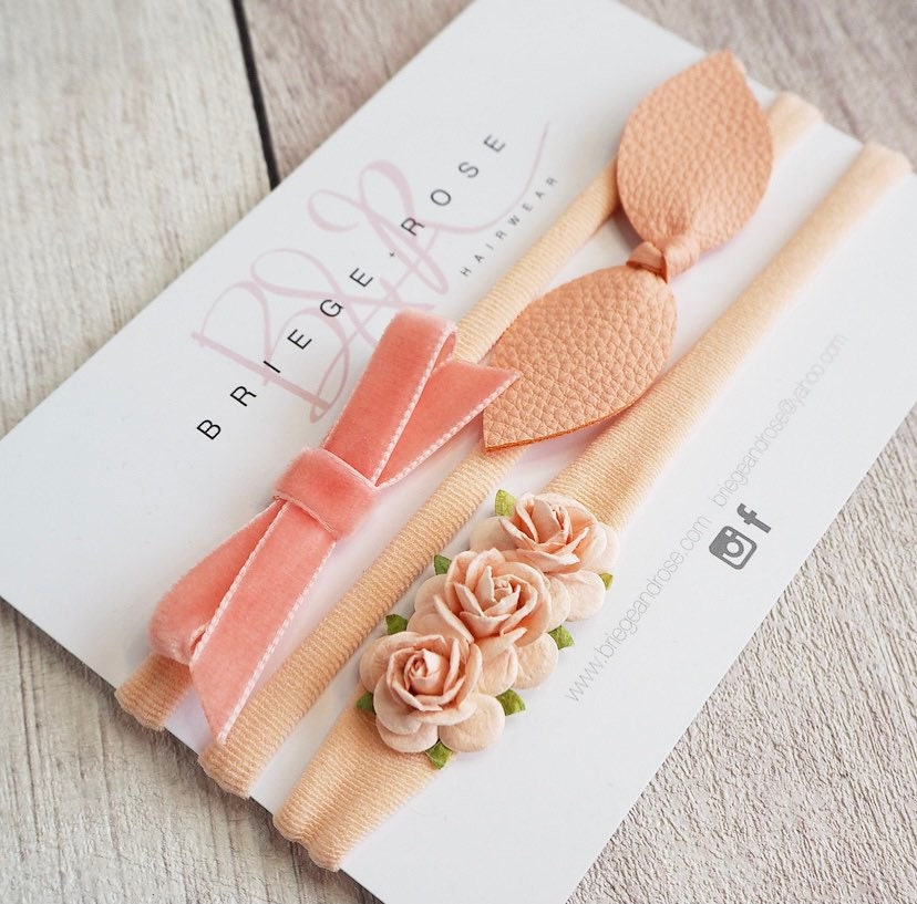 Newborn Gift Set - peach