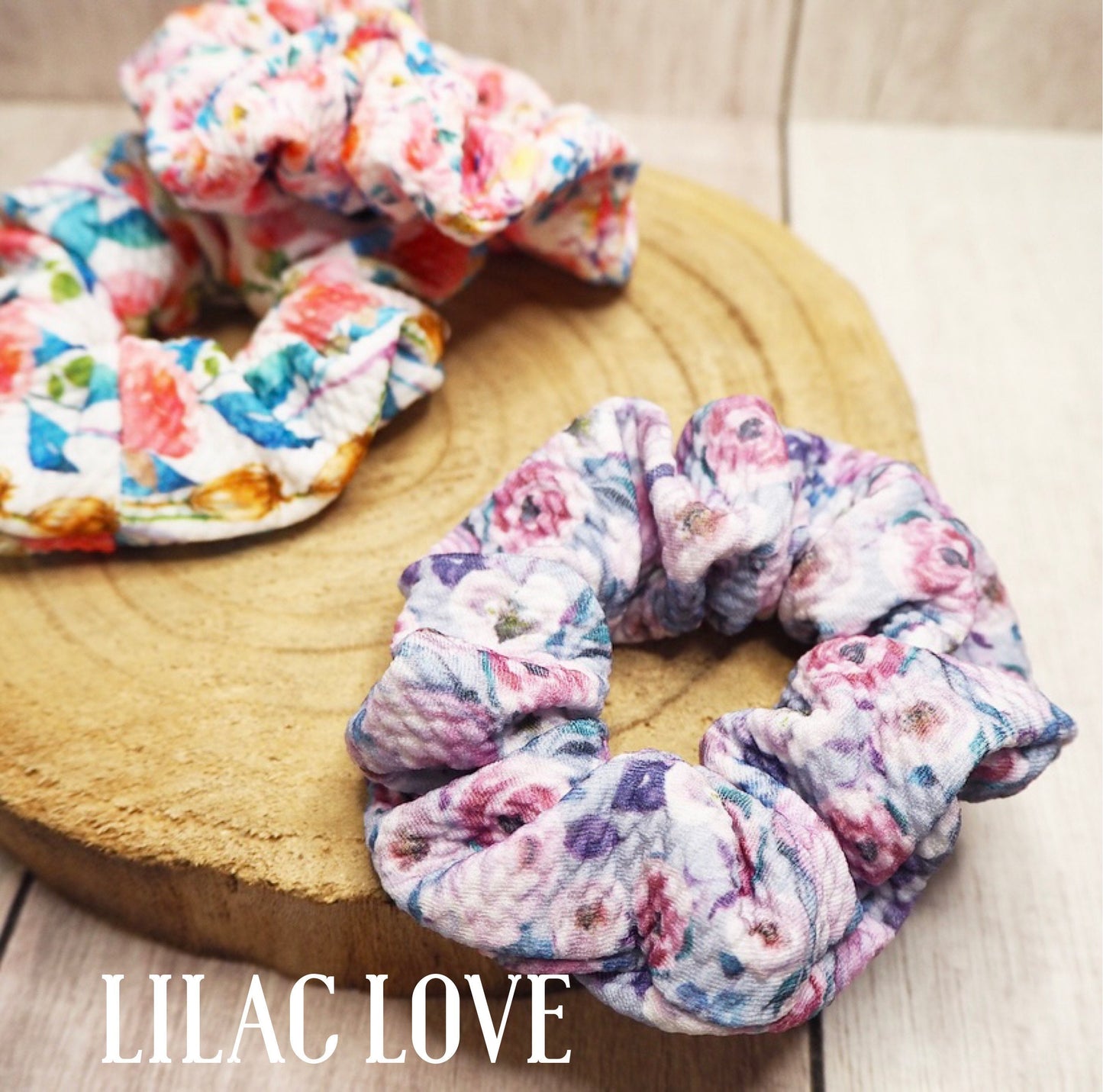 Scrunchie - spring florals