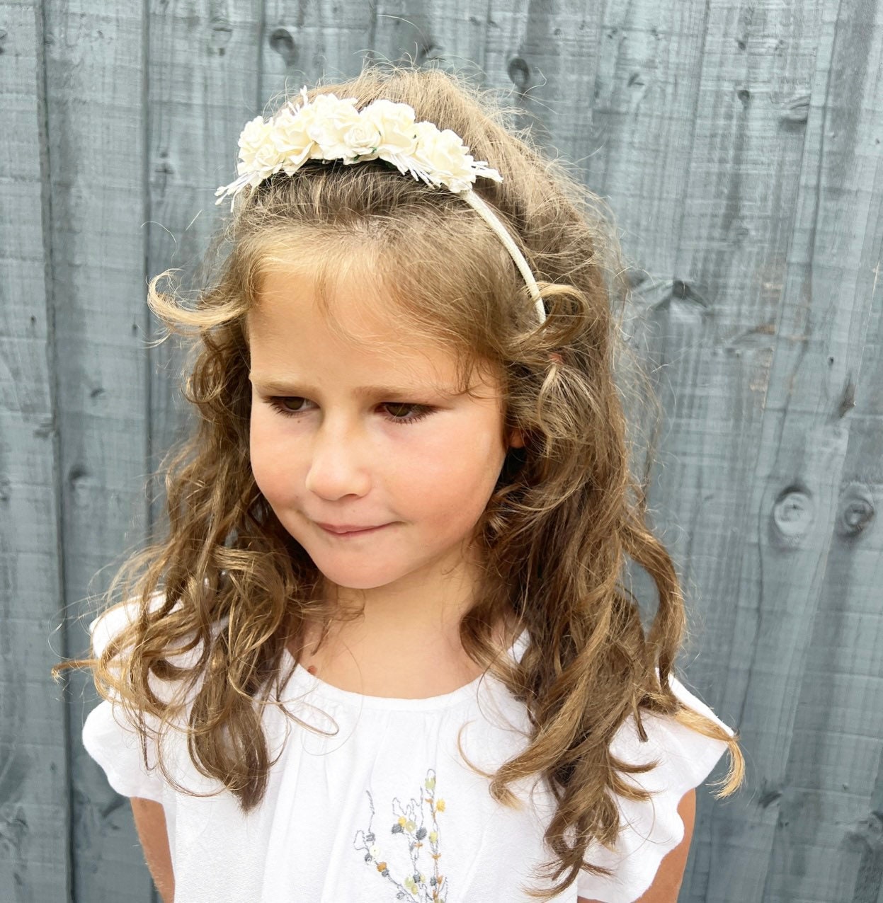 Flower Crown - ivory