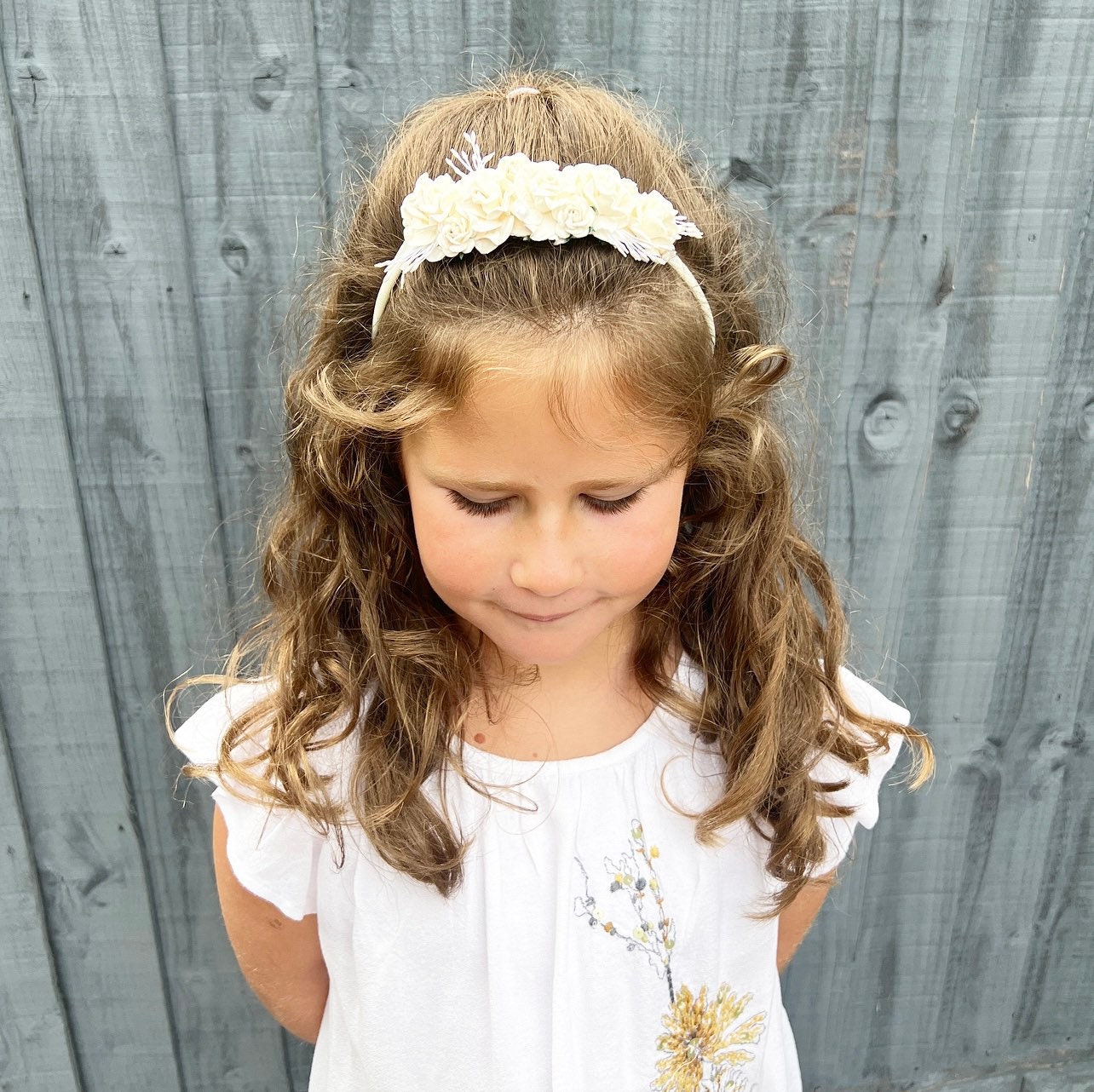 Flower Crown - ivory