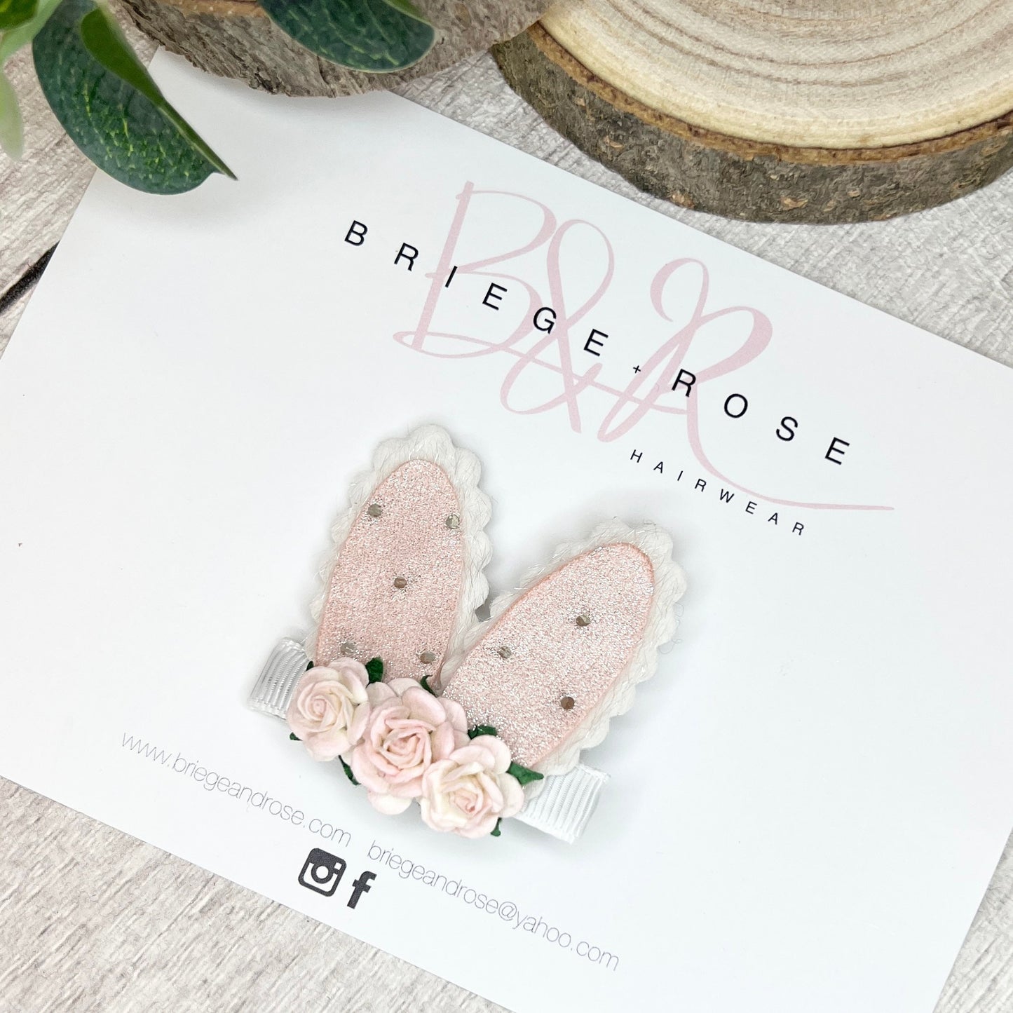 Tiny Bun Bun Ears Clip