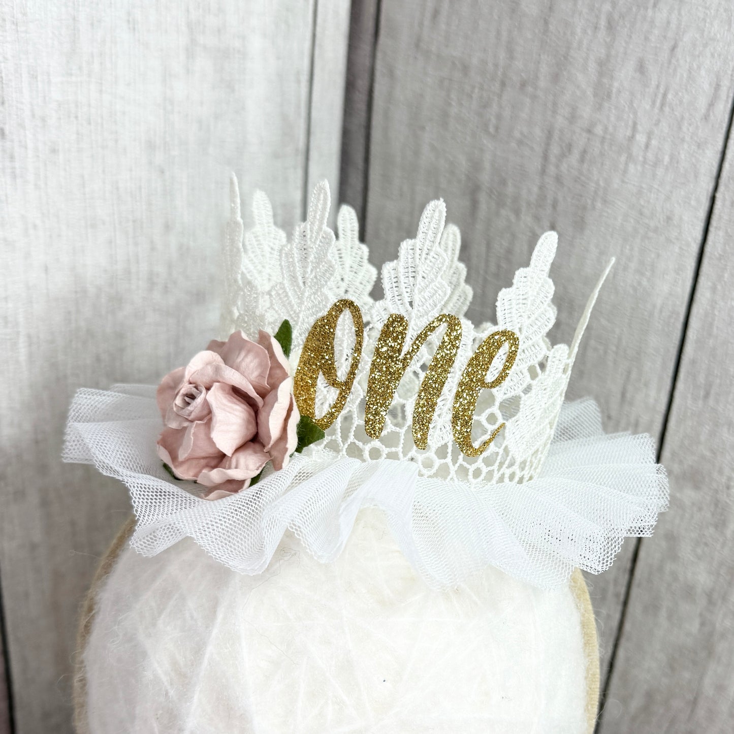 Birthday Crown - lace one