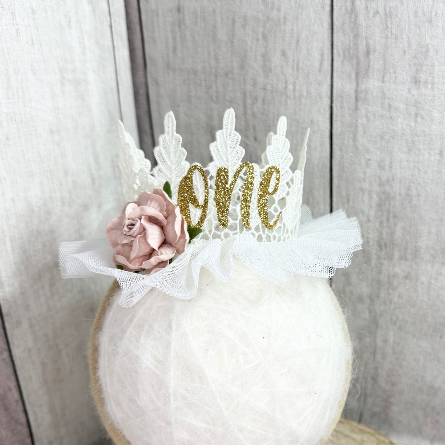 Birthday Crown - lace one