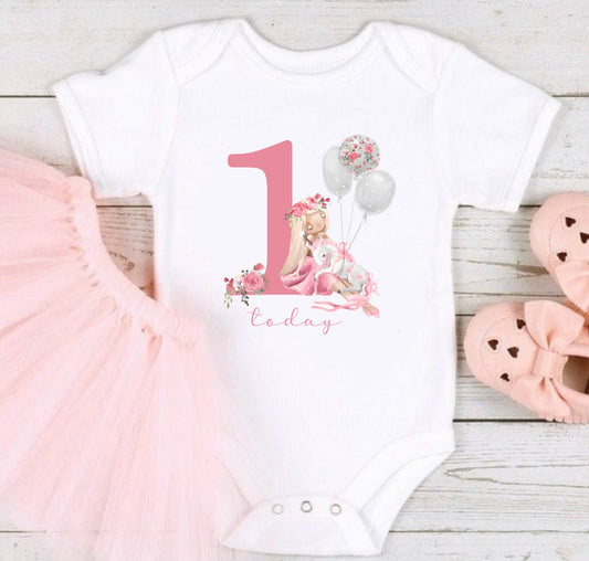 Fairy Unicorn 1st Birthday Vest