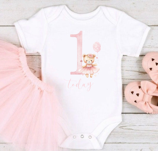 Teddy 1st Birthday Vest