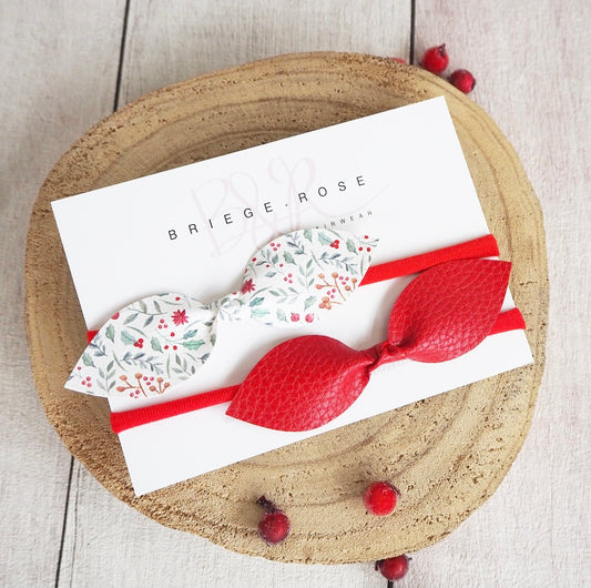 Iris Topknot Set - festive