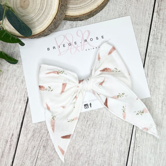 Carrot Cotton Tied Bow