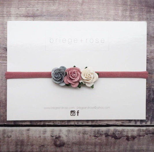 Eva Rose Trio - grey pink