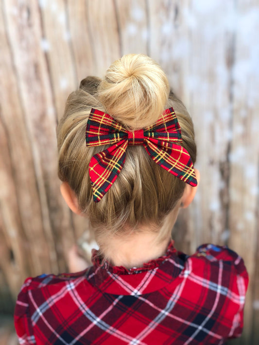 Sailor Bow - tartan