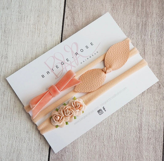 Newborn Gift Set - peach