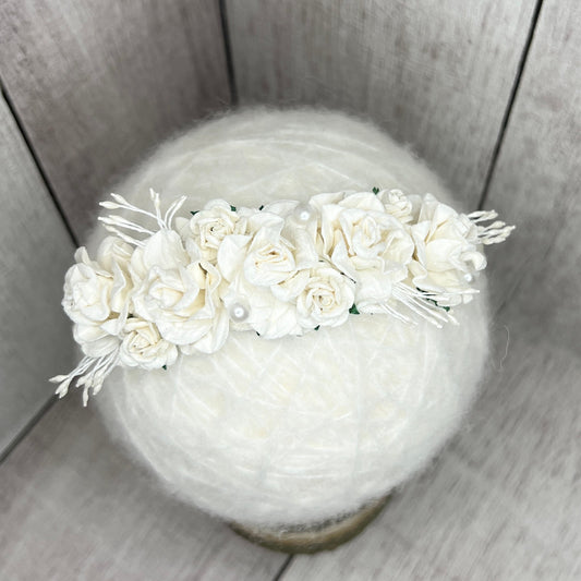 Flower Crown - ivory