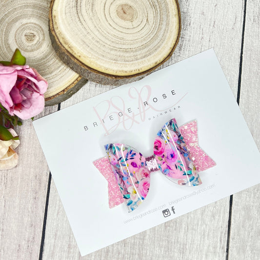 Belle Bow - floral