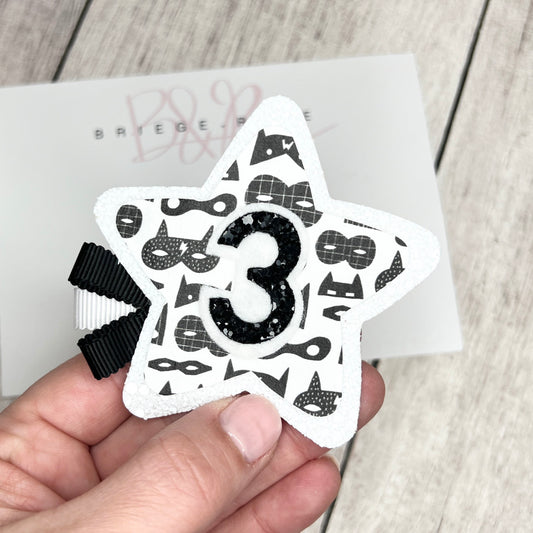 Birthday Badge - superheros