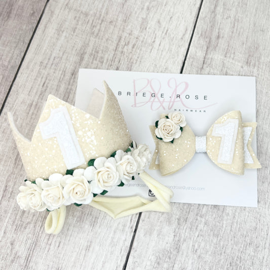 Birthday Set - cream